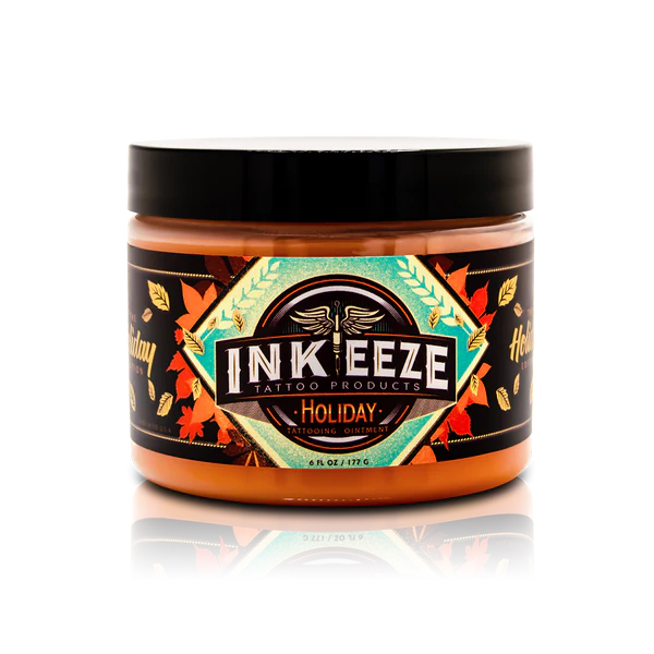 HOLIDAY TATTOO OINTMENT - 6 OZ INKEEZE