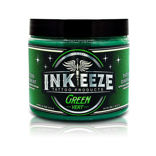 INKEEZE GREEN TATTOO OINTMENT - 16OZ